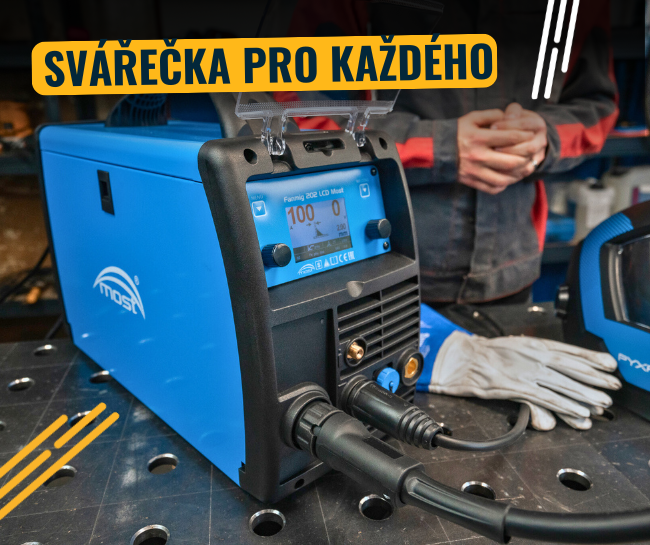 Svařovací invertor pro všechny metody svařování.